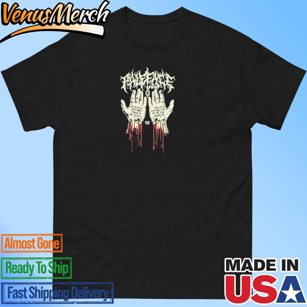 Official Paleface Bloody Hands 2024 Shirt