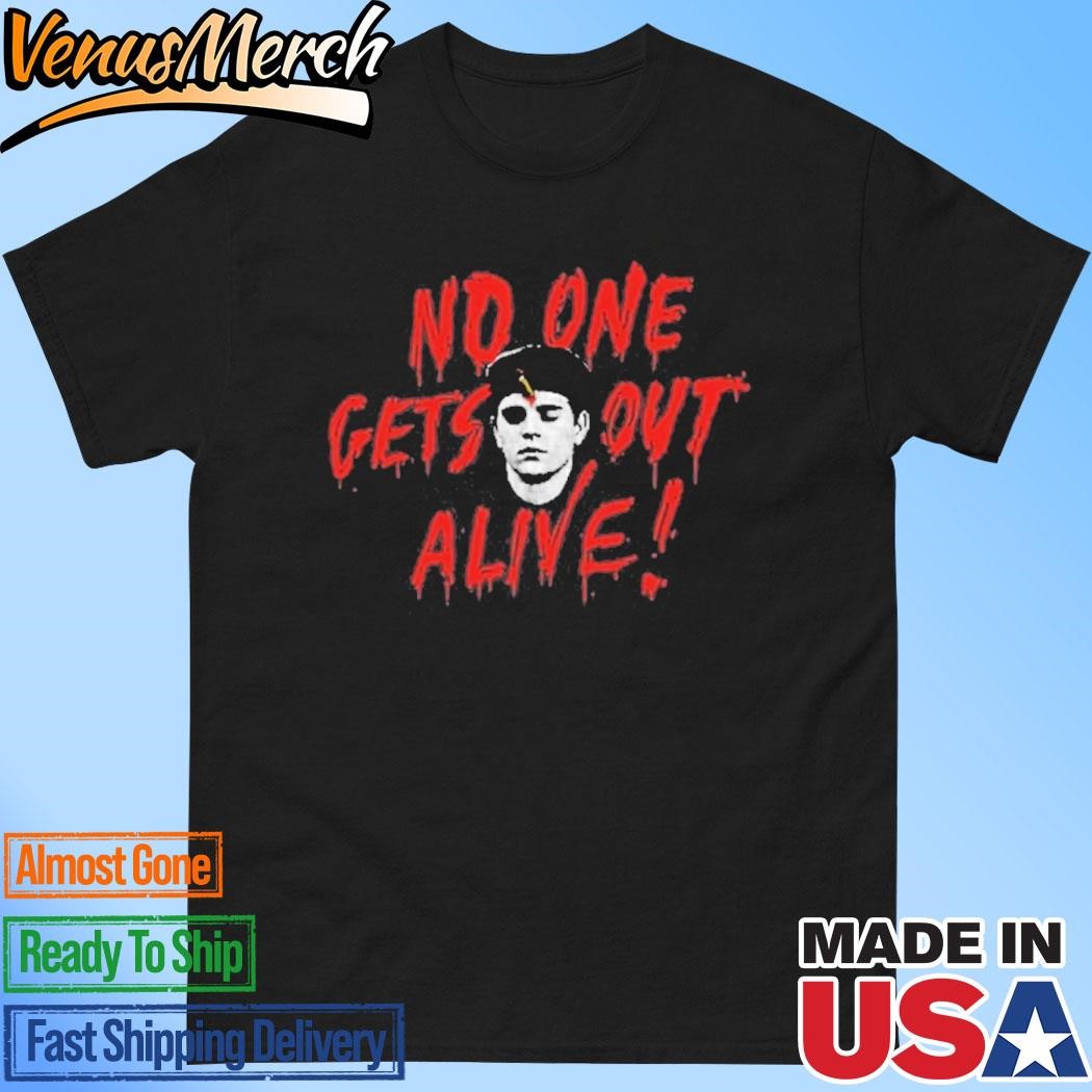 Official Patti Lapel No One Gets Out Alive shirt