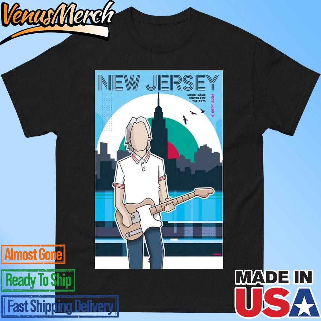 Official Paul Weller New Jersey, NJ Tour Sept 6, 2024 Poster Shirt