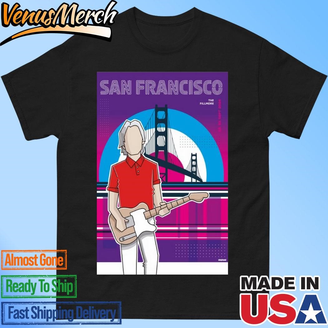 Official Paul Weller San Francisco CA Sept 22 & 23, 2024 Poster Shirt