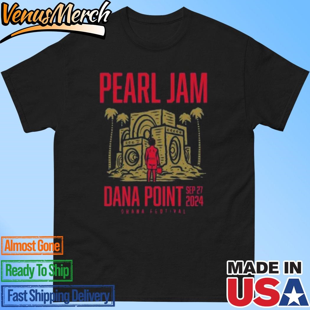 Official Pearl Jam Dana Point September 27 2024 Ohana Festival Shirt