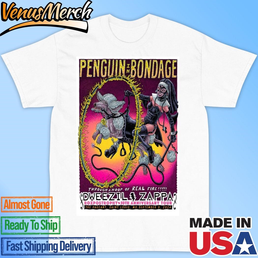 Official Penguin In Bondage 50th Anniversary Tour 2024 Live At St Louis, MO Poster Shirt