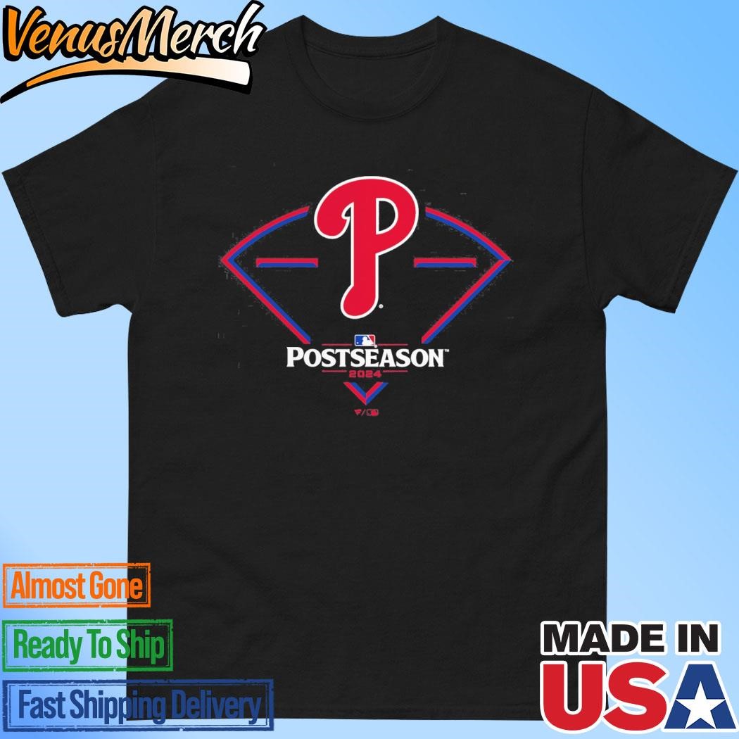 Official Philadelphia Phillies 2024 MLB Postseason Around The Horn T-Shirt