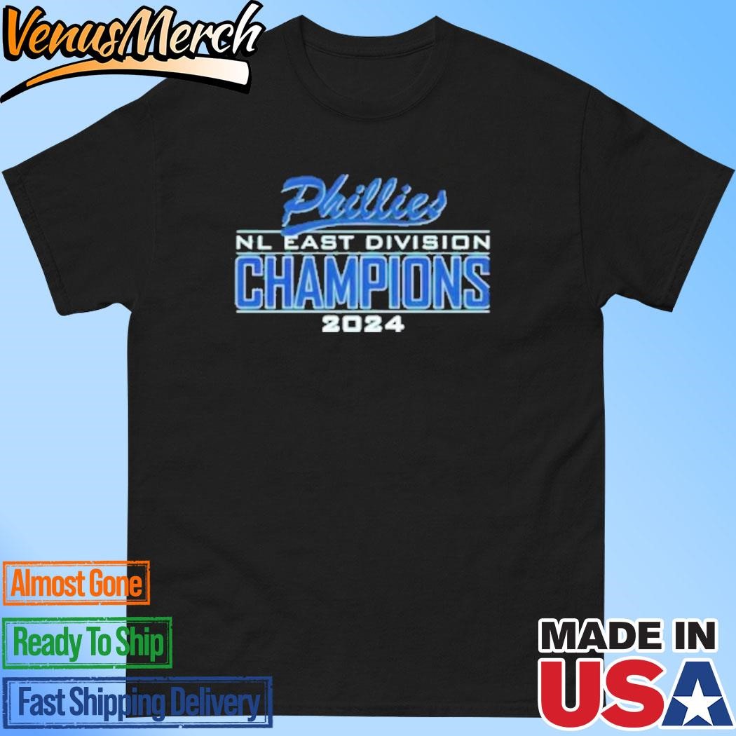 Official Phillies East Division Champions 2024 T-Shirt