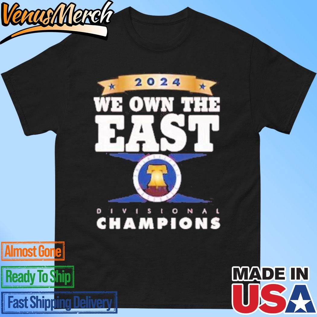 Official Phillies We Own The East Ring Divisional Champ 2024 T-Shirt