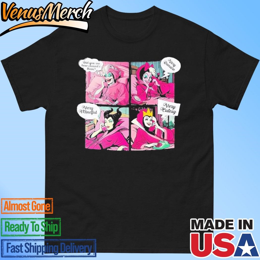 Official Pink Witch Talking On The Phone Very Demure T-Shirt