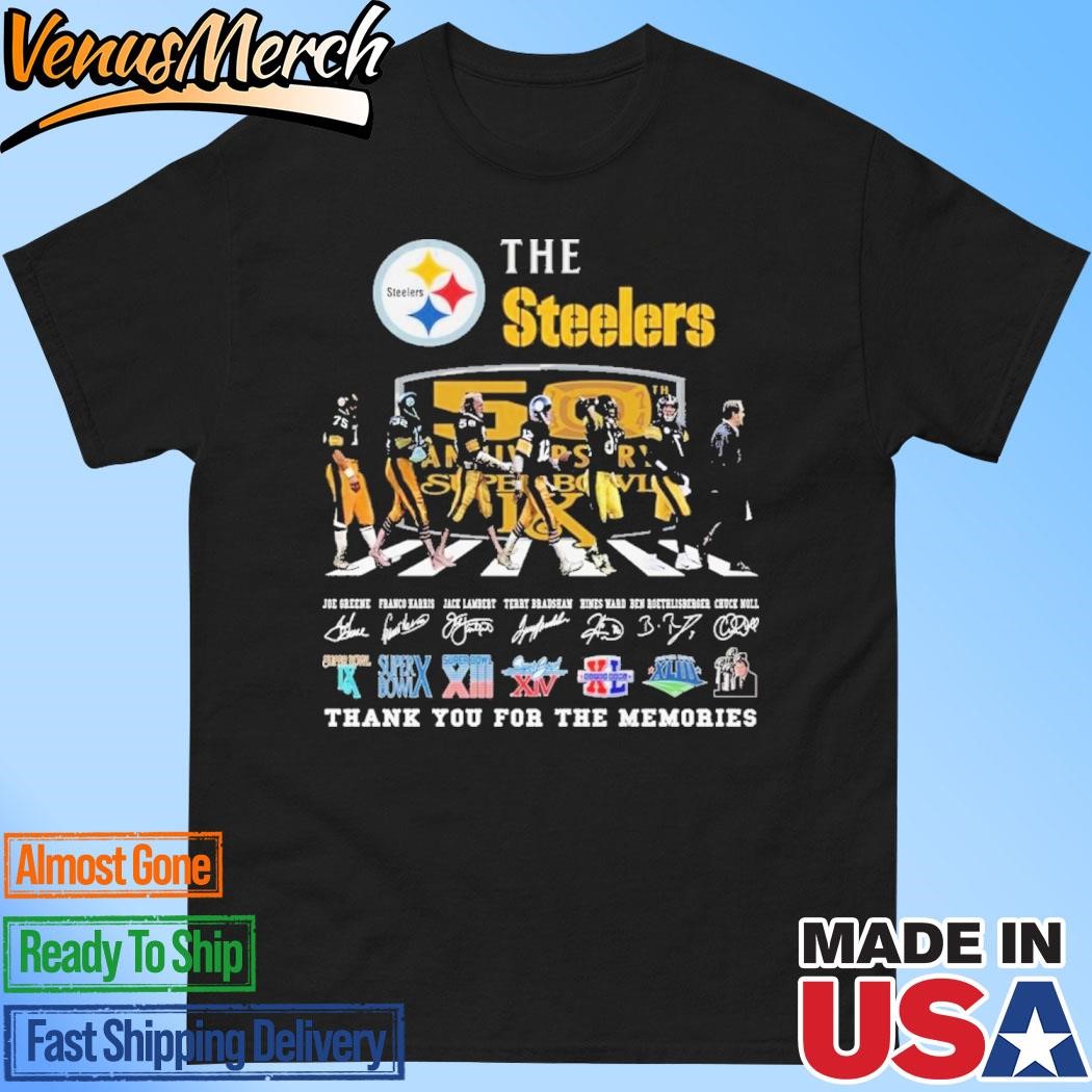 Official Pittsburgh Steelers 59 Years Of The Memories And Victory T-Shirt