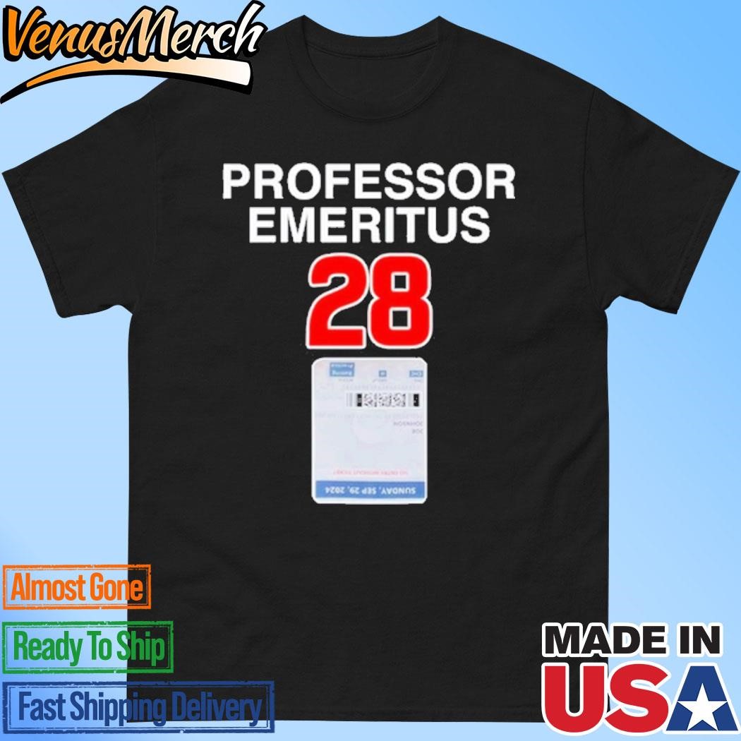 Official Professor Emeritus 28 Shirt