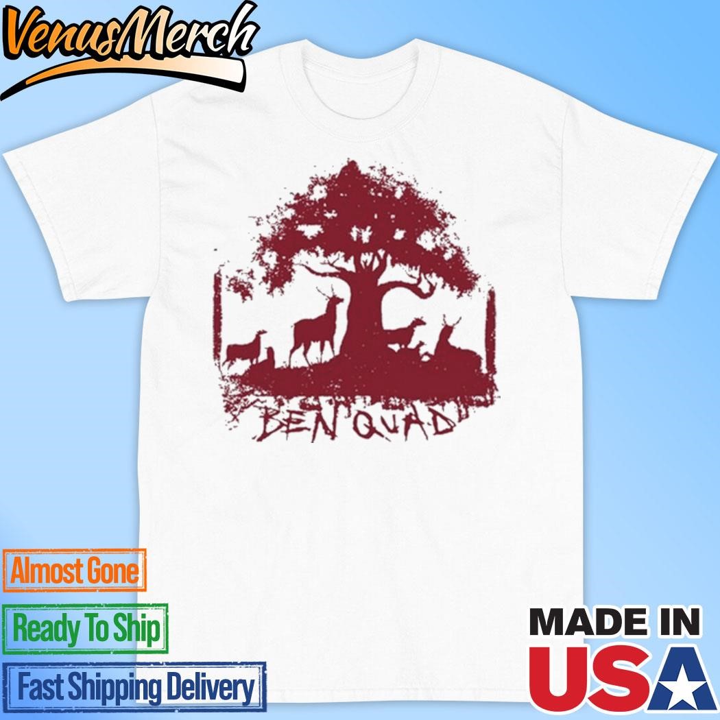 Official Pure Noise Ben Quad Deer Natural Shirt