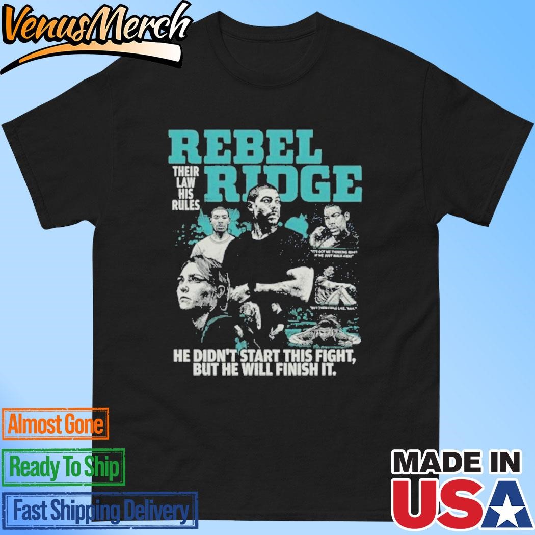 Official Rebel Ridge Movie Their Law His Rules Shirt