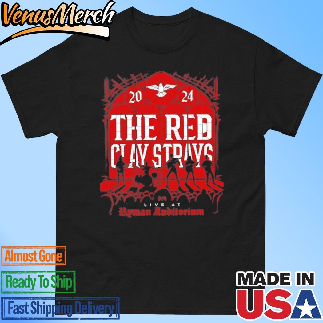 Official Red Clay Strays September 5 Ryman Auditorium Nashville, TN Tour 2024 Shirt