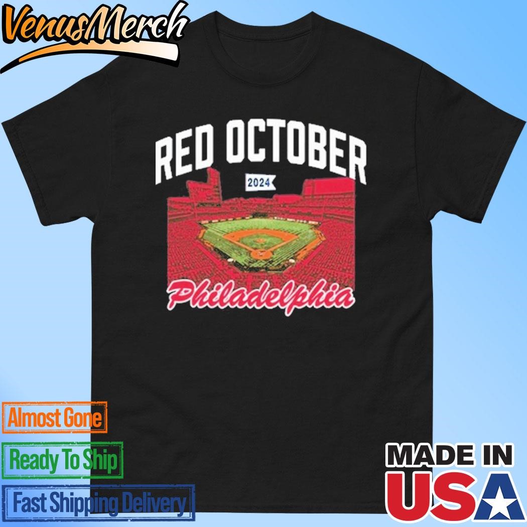 Official Red October 2024 Barstool Sports Shirt