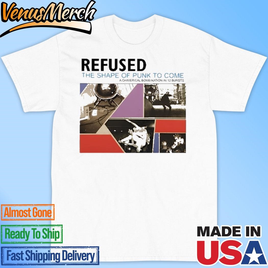 Official Refused The Shape Of Punk To Come Cover Tracklist T-Shirt