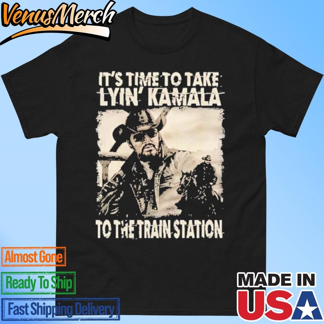 Official Rip Wheeler It’s Time To Take Lyin’ Kamala To The Train Station T-Shirt