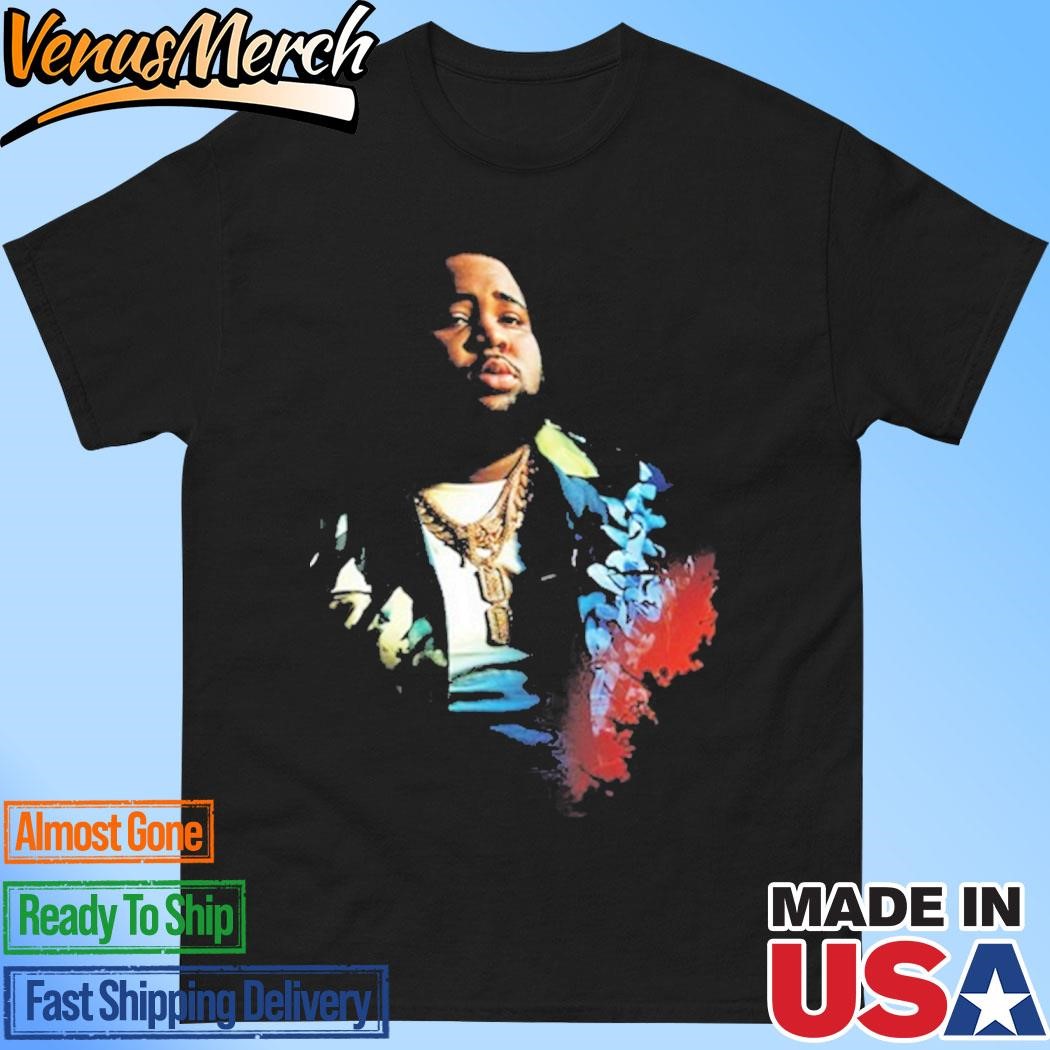 Official Rod Wave Face Tour 2024 Black Event Shirt