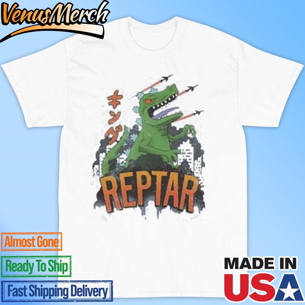 Official Rugrats Reptar Godzilla King Of The Dinosaurs T-Shirt