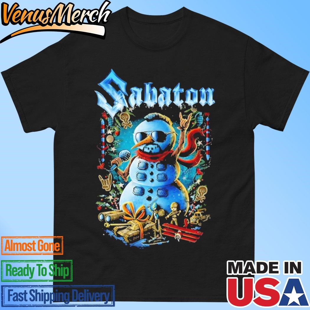 Official Sabaton All The Way X-mas 2024 Shirt