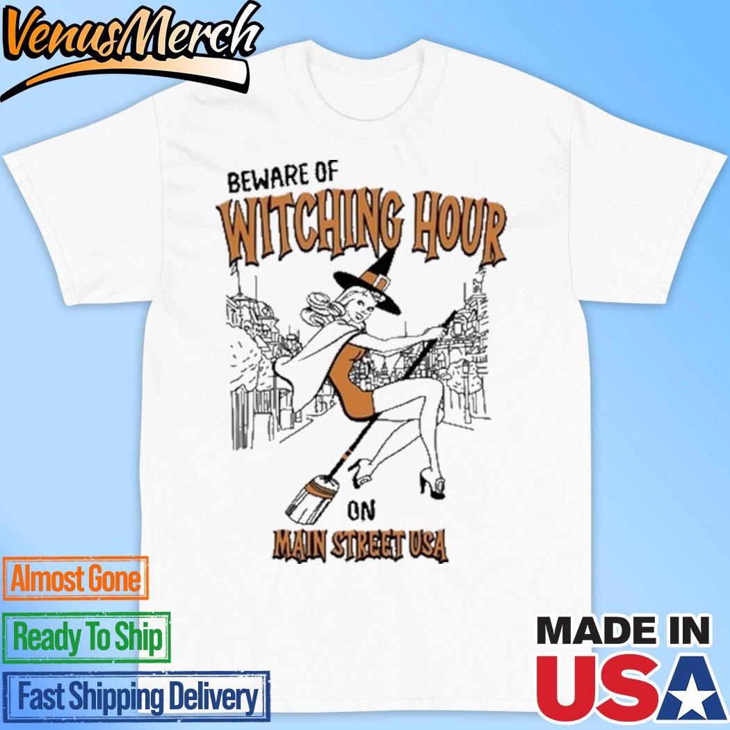 Official Sage And Sprout Beware Of Witching Hour On Main Street Usa Shirt