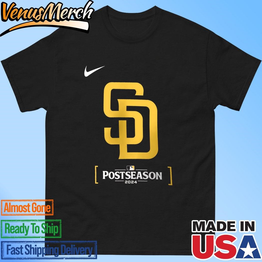 Official San Diego Padres Nike 2024 MLB Postseason Authentic Collection Legend T-Shirt