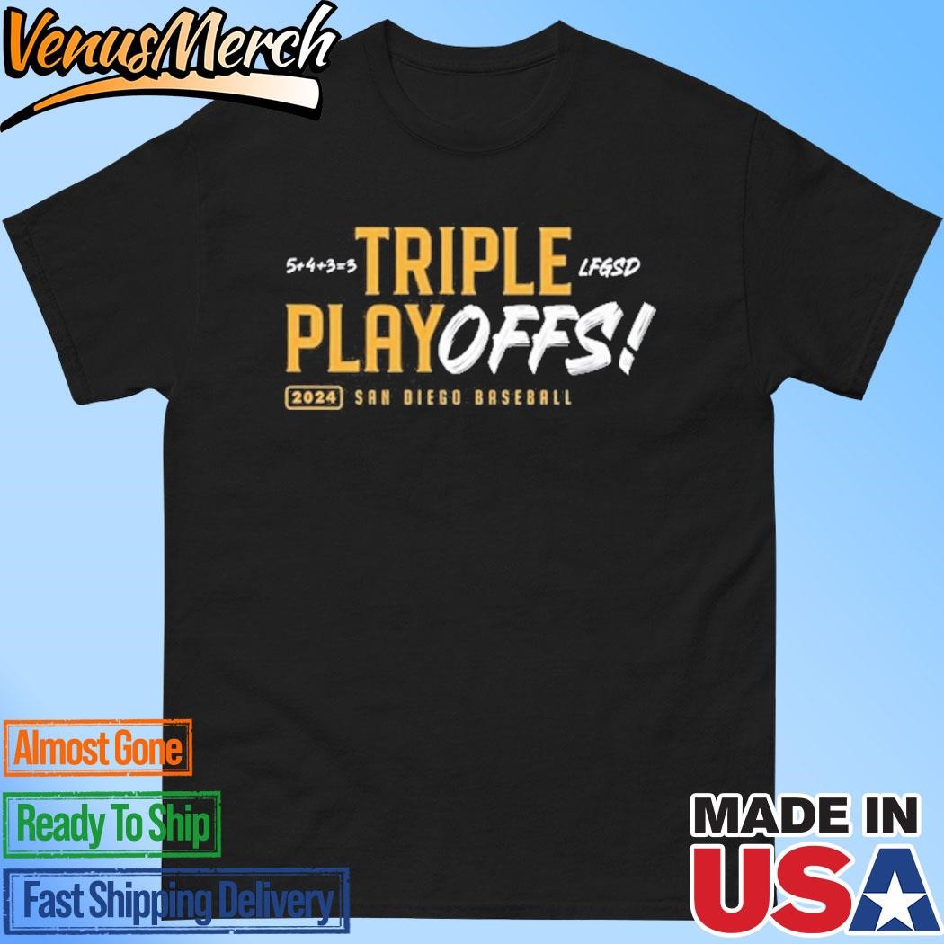 Official San Diego Triple PlayOFFS T-Shirt