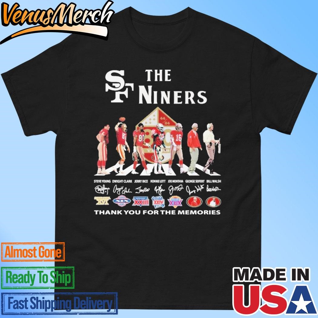 Official San Francisco 49ers The Niners 80 Years Of The Victory T-Shirt