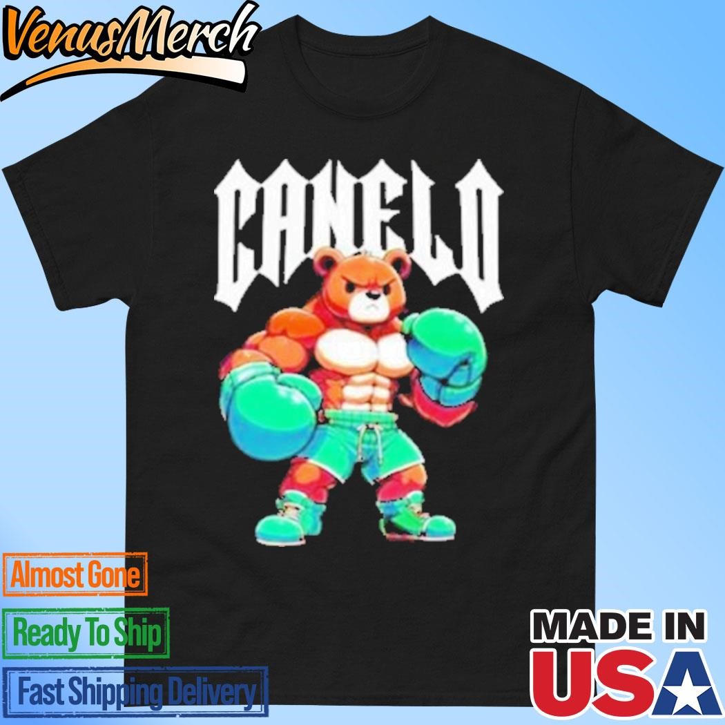 Official Saul Canelo Alarez Boxing Bear T-Shirt