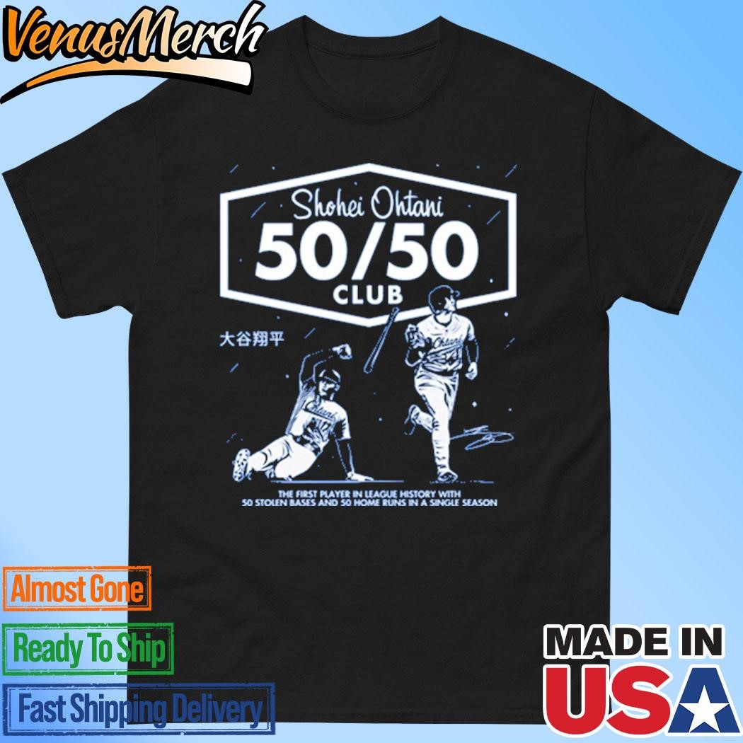 Official Shohei Ohtani 50 50 Club T-Shirt