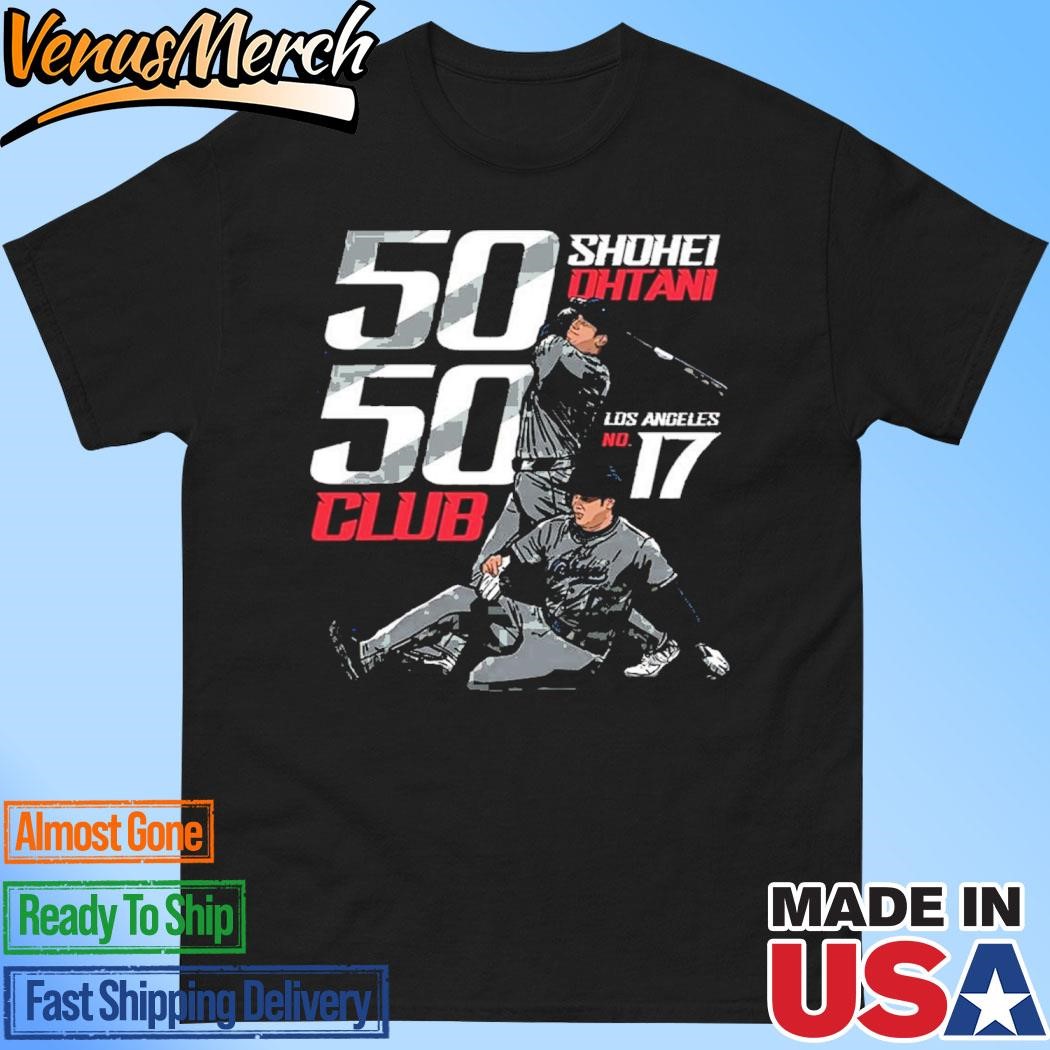 Official Shohei Ohtani Los Angeles Dodgers 50 50 Club Shirt