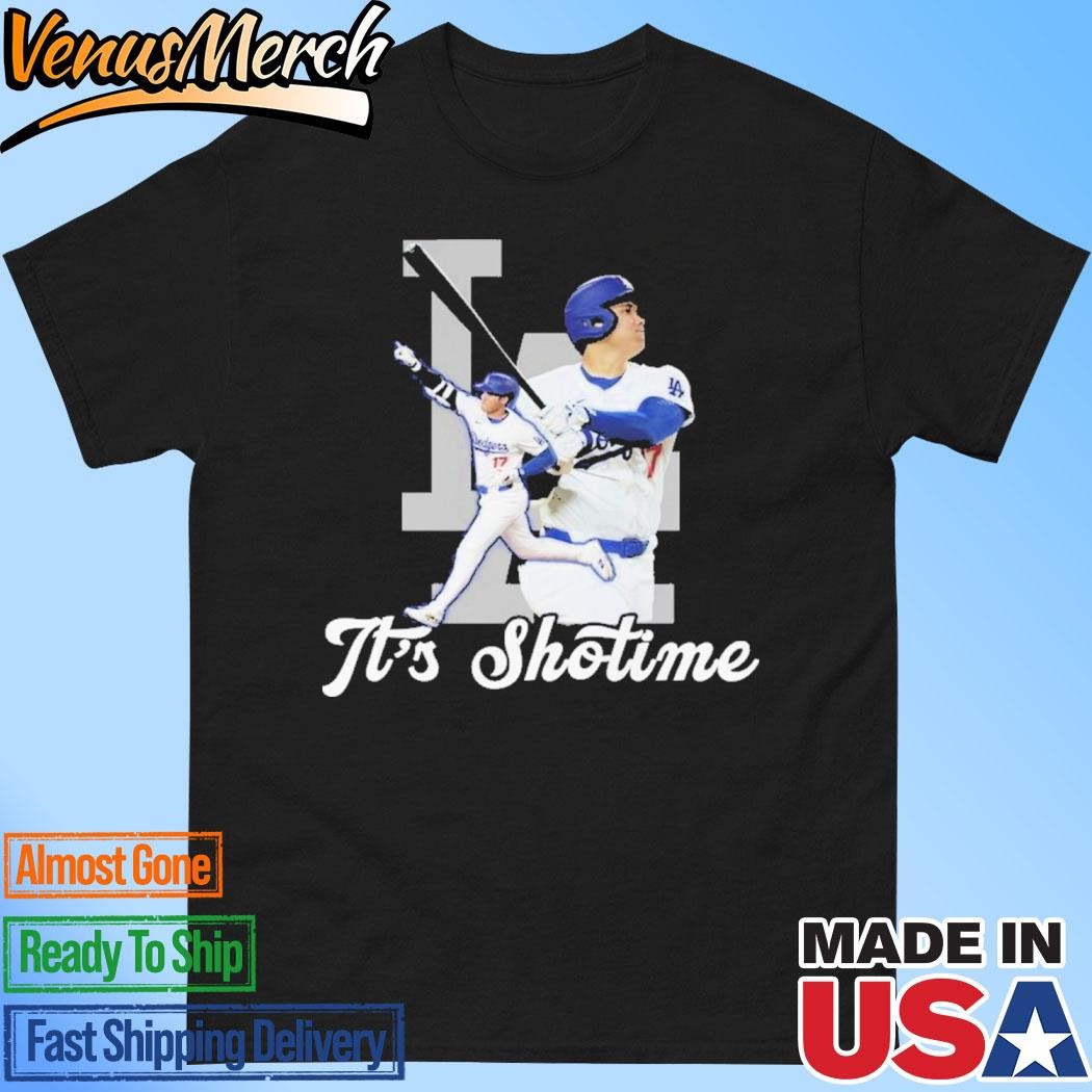 Official Shohei Ohtani Los Angeles Dodgers It’s Shotime 2024 T-Shirt