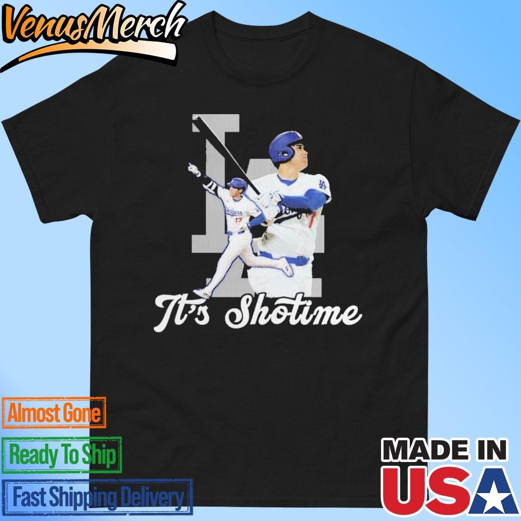 Official Shohei Ohtani Los Angeles Dodgers It’s Shotime T-Shirt