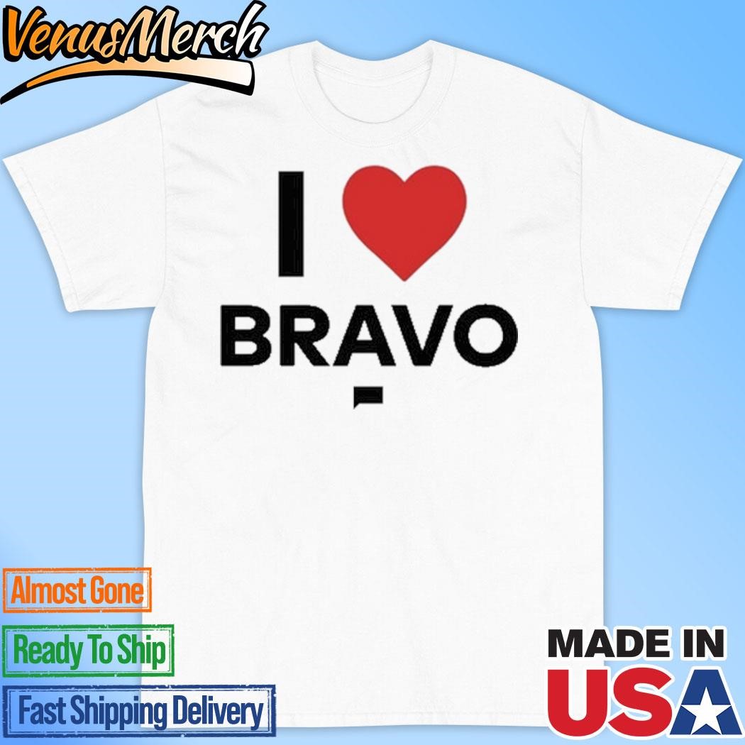 Official Shopbybravo I Heart Bravo Shirt