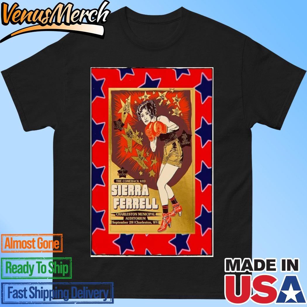 Official Sierra Ferrell September 28 2024 Charleston Municipal Auditorium Charleston WV Poster Shirt