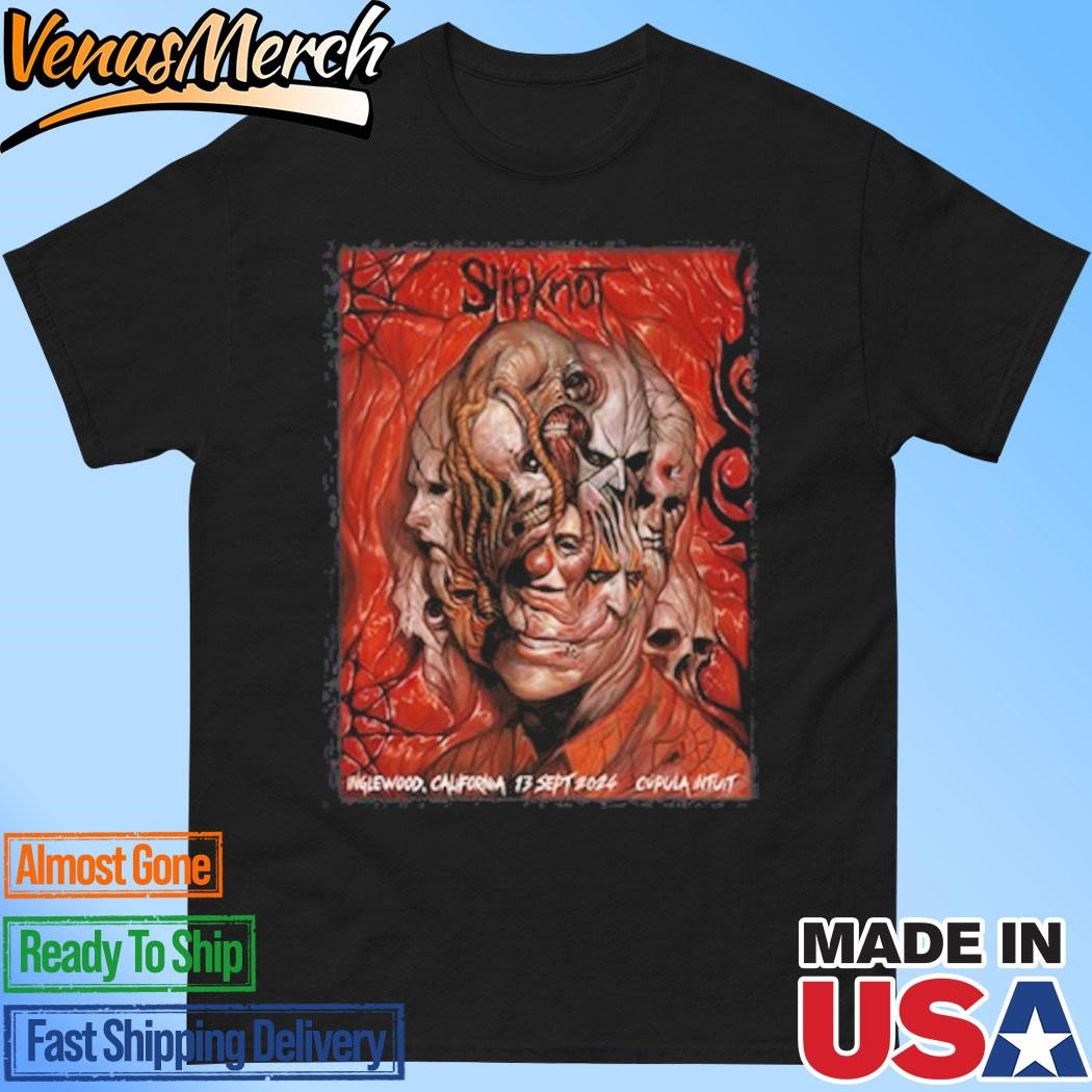 Official Slipknot In Inglewood, CA On September 13 2024 Tour Shirt