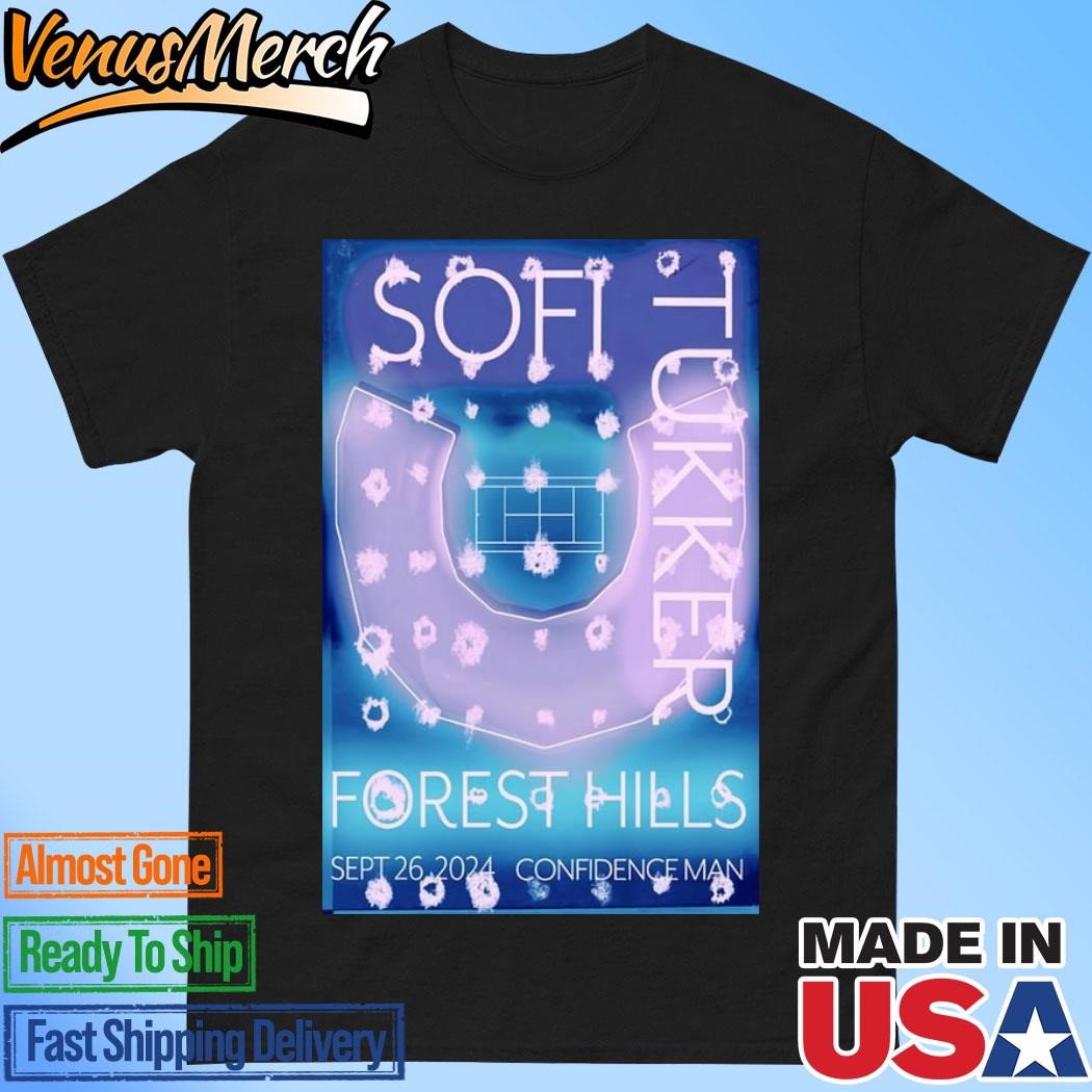 Official Sofi Tukker Forest Hills Show Confidence Man Sept 26 2024 Poster Shirt