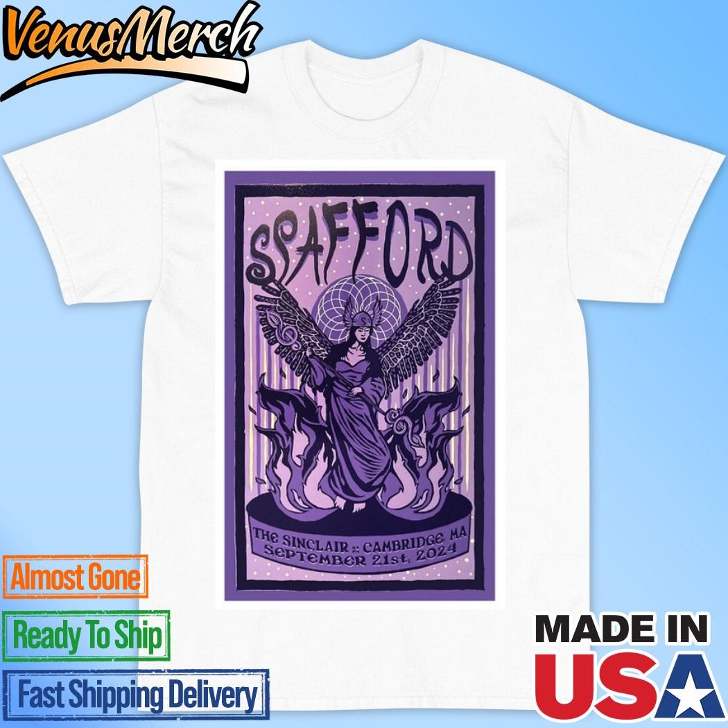 Official Spafford September 21 2024 at The Sinclair Cambridge, MA Poster Shirt