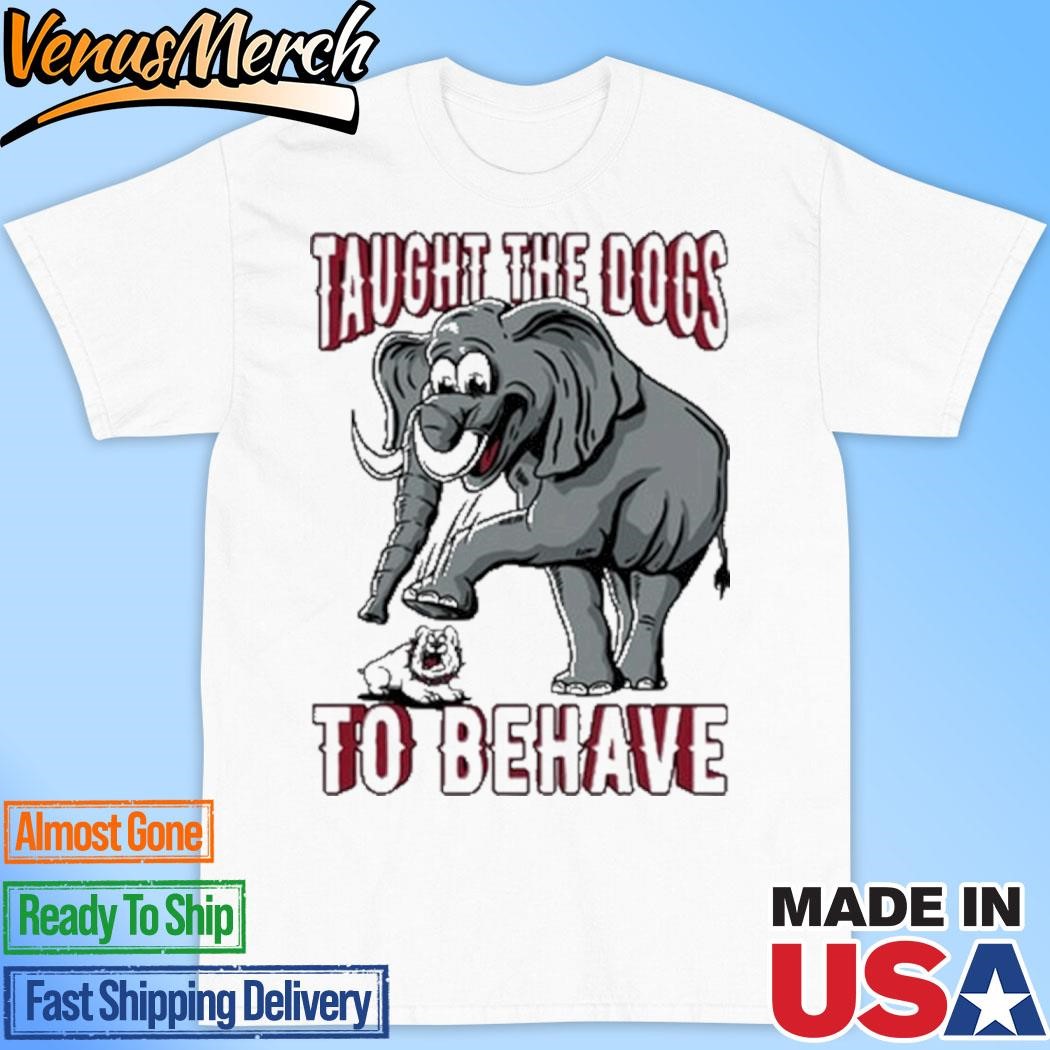 Official Taught The Dogs To Behave Pocket Shirt