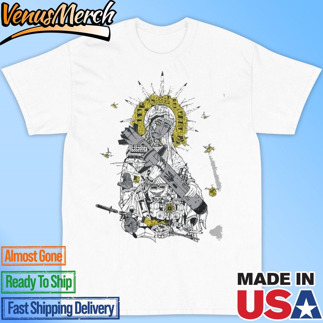 Official The Anthology Of Saint Javelin Yellow Art Shirt