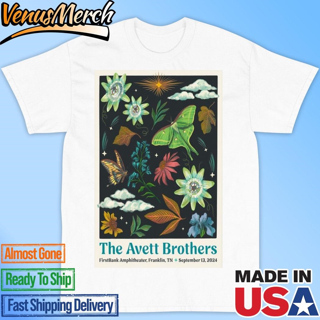 Official The Avett Brothers At FirstBank Amphitheater In Franklin, TN On September 13 2024 Poster Shirt