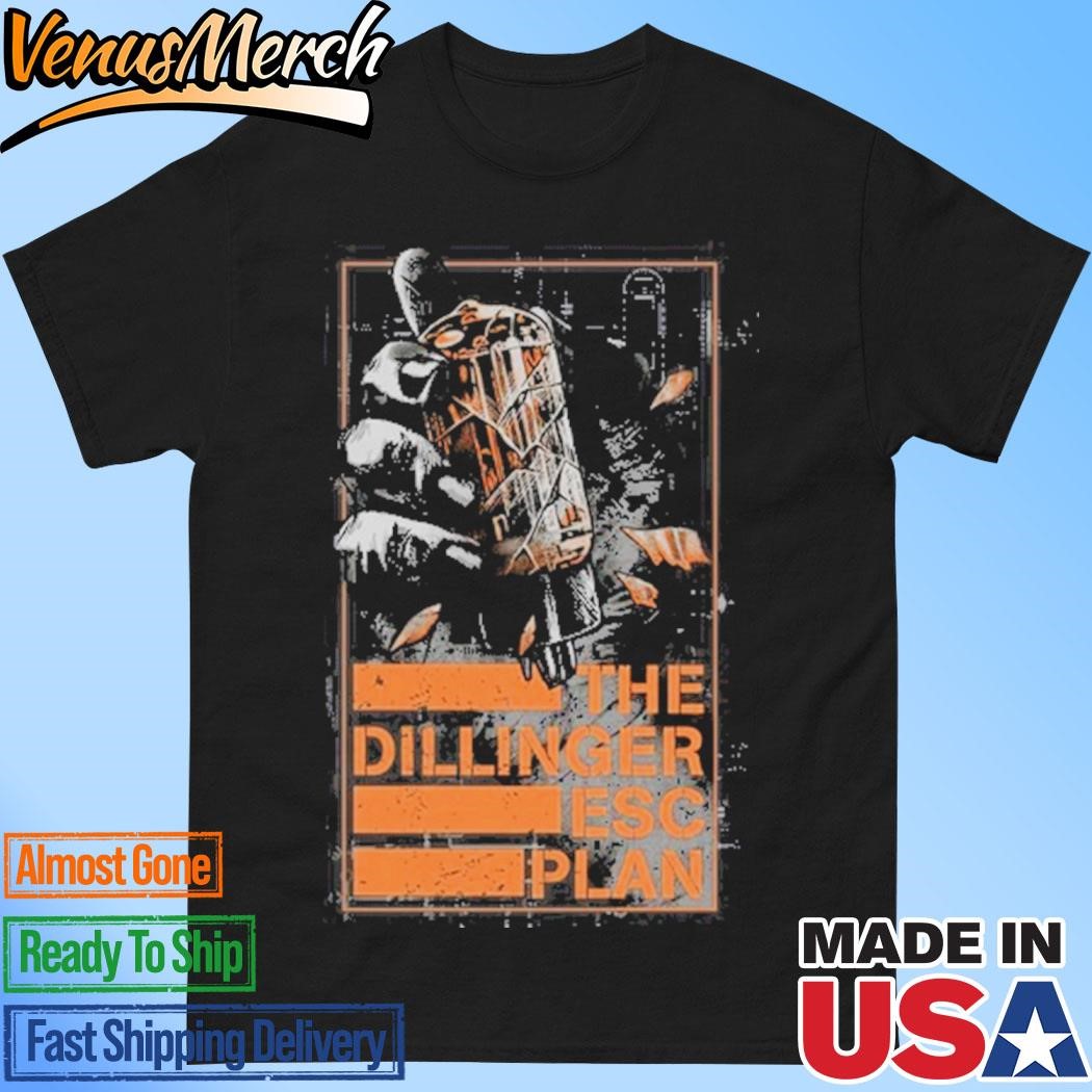 Official The Dillinger Escape Plan Shattered Shirt