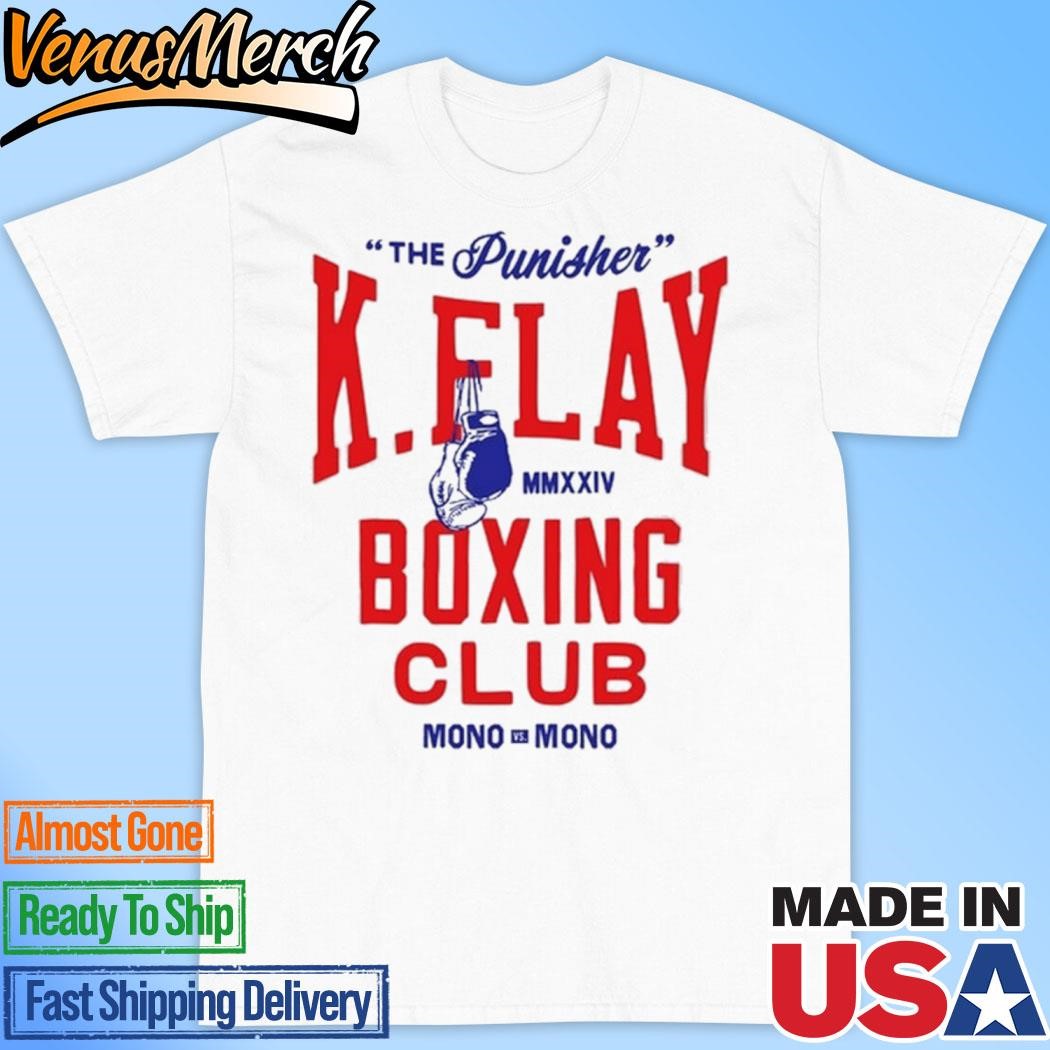 Official The Punisher K.Flay Boxing Club Shirt