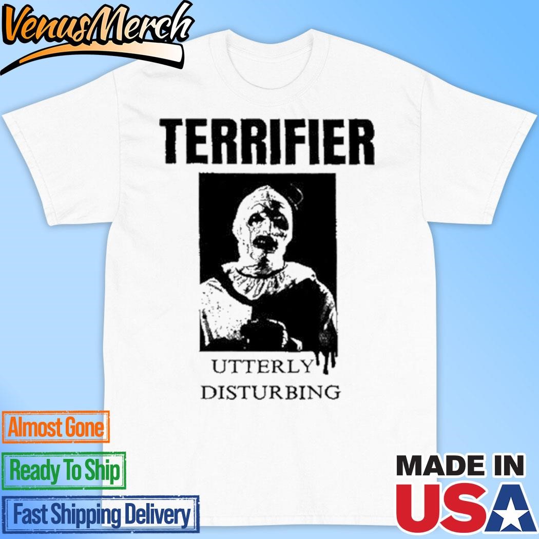 Official The San Antonio Sharpist Terrifier Utterly Disturbing Shirt