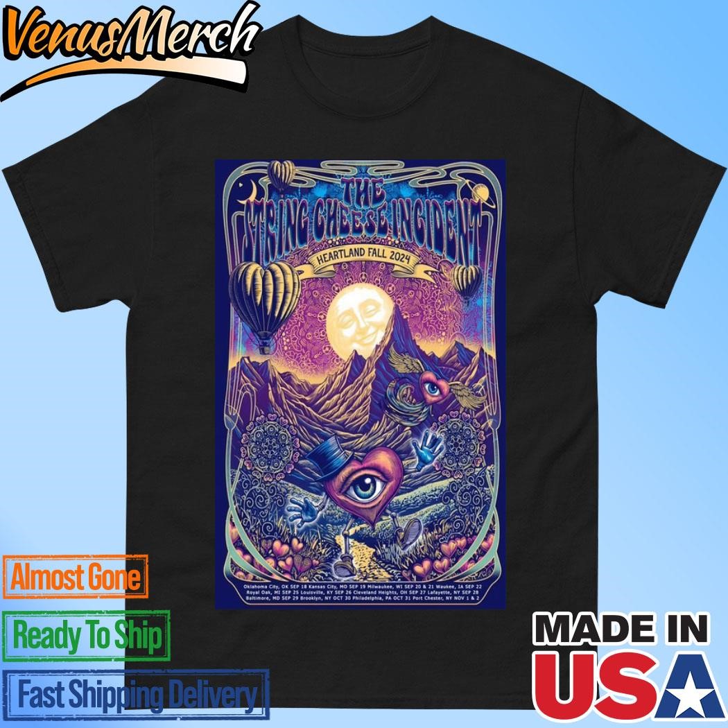 Official The String Cheese Incident Heartland Fall 2024 Poster Shirt