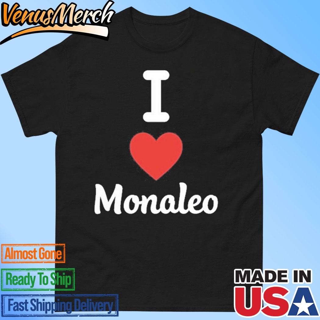 Official Themonaleo I Love Monaleo Shirt