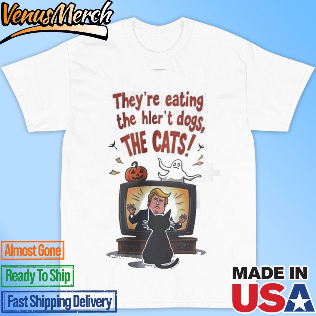 Official They’re Eating Dogs And Cats Donald Trump Pets Viral Quote Classic T-Shirt