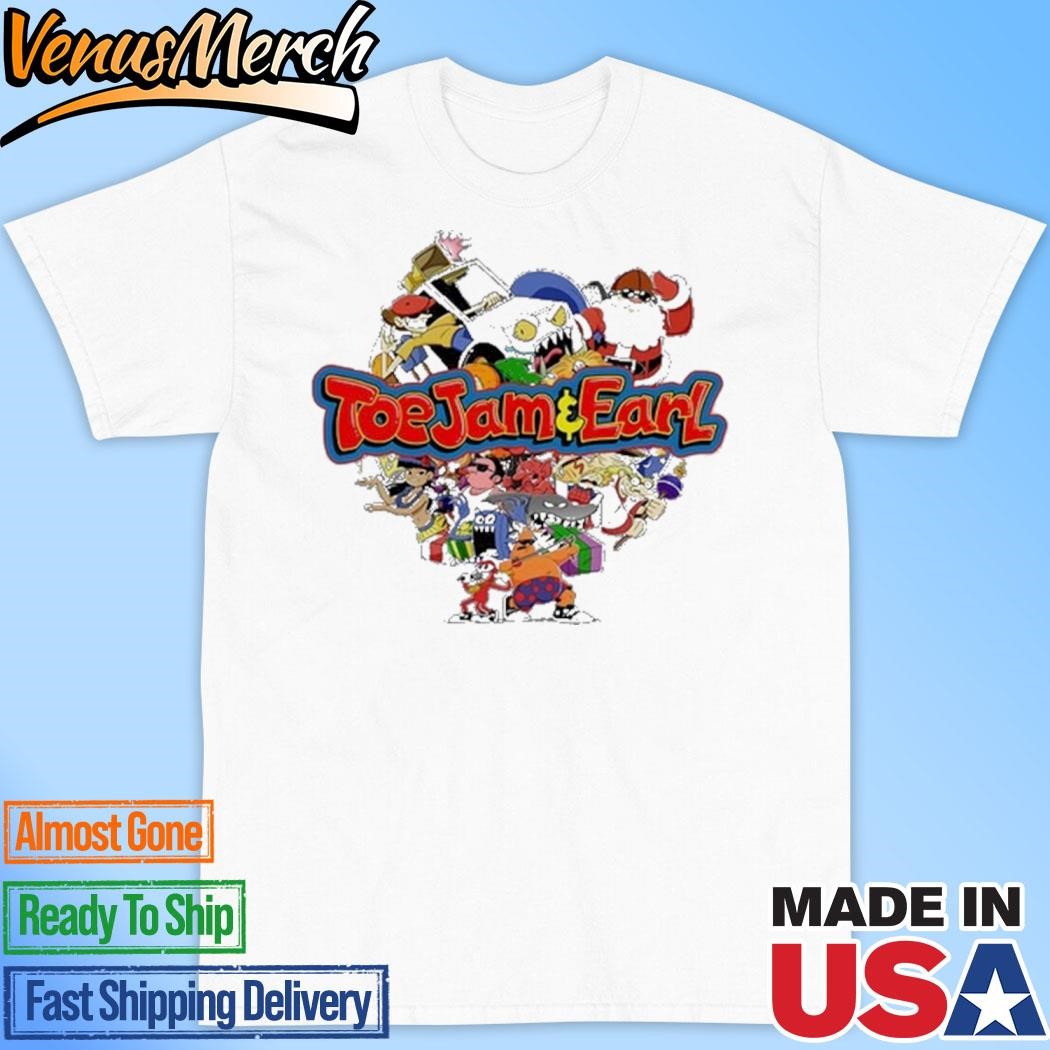 Official ToeJam & Earl 30th Anniversary Collection shirt