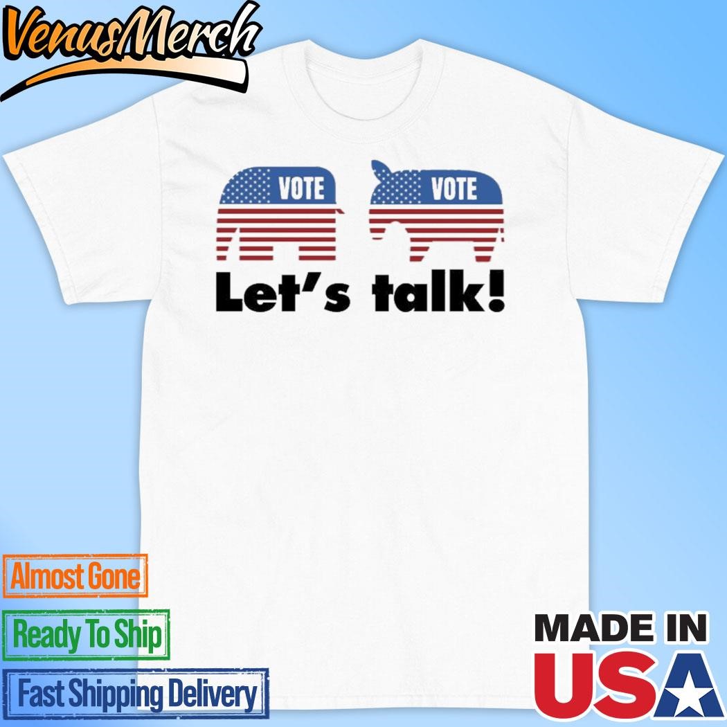 Official Tom Elstrom Let’s Talk Shirt