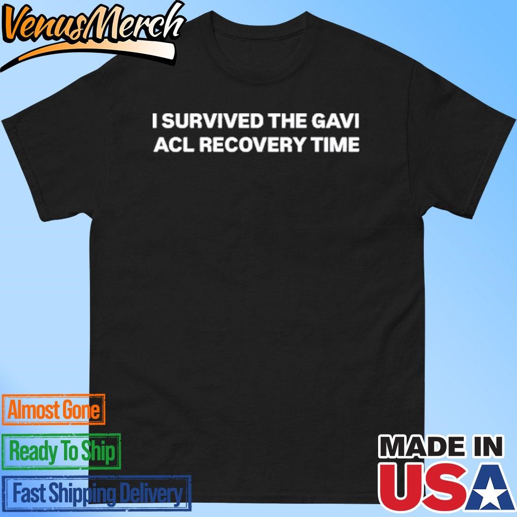 Official Tom Holland I Survived The Gavi Acl Recovery Time Shirt