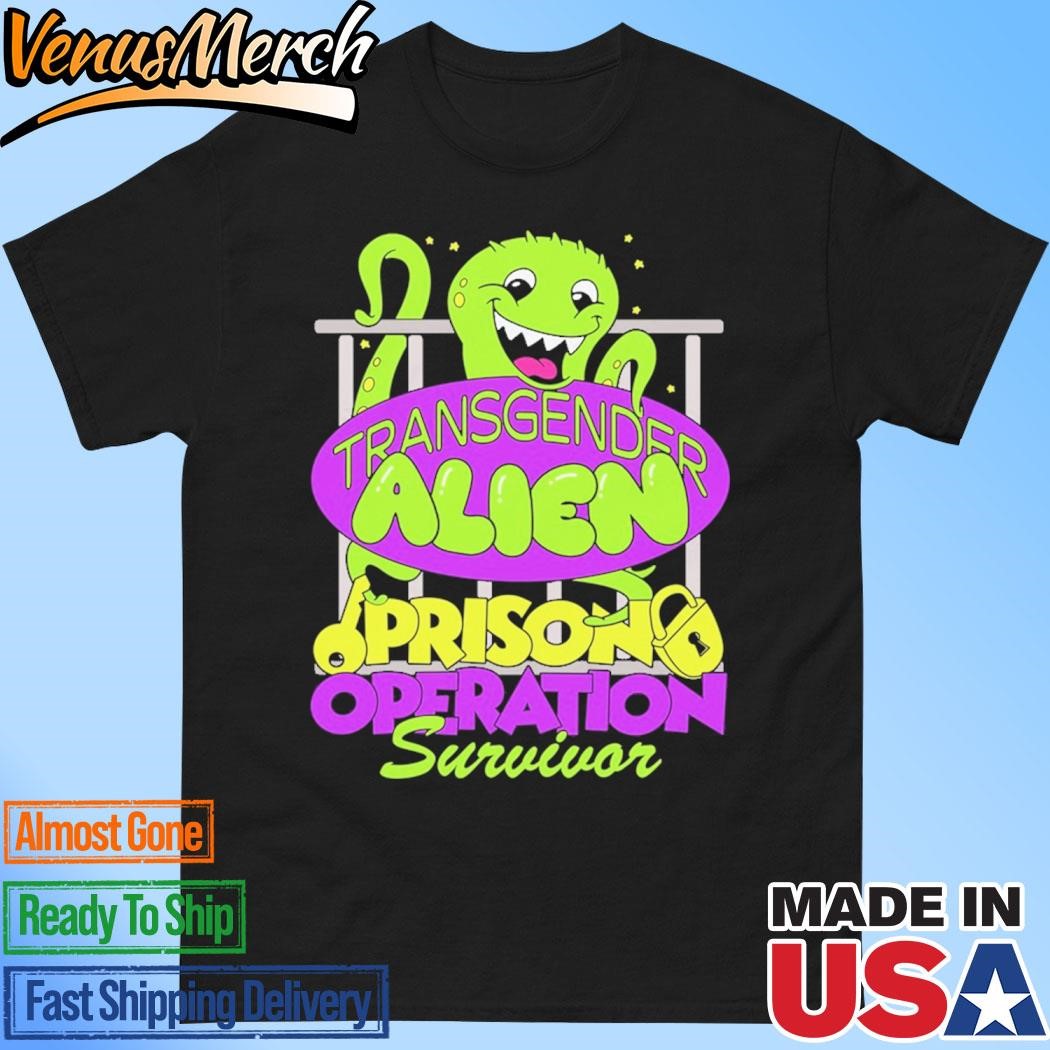 Official Transgender Alien Prison Operation Survivor Shirt