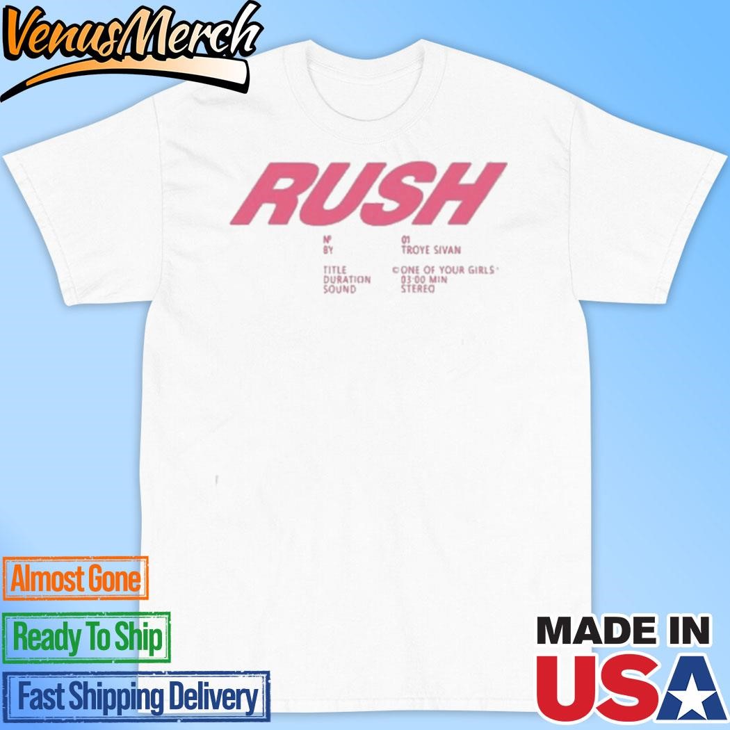 Official Troye Sivan Rush 2024 Shirt