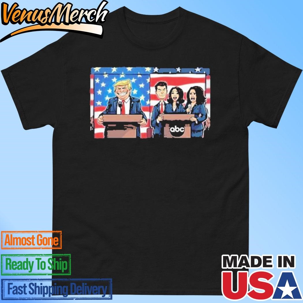 Official Trump 3 Versus 1 Harris Team Begged Debate 2024 Shirt